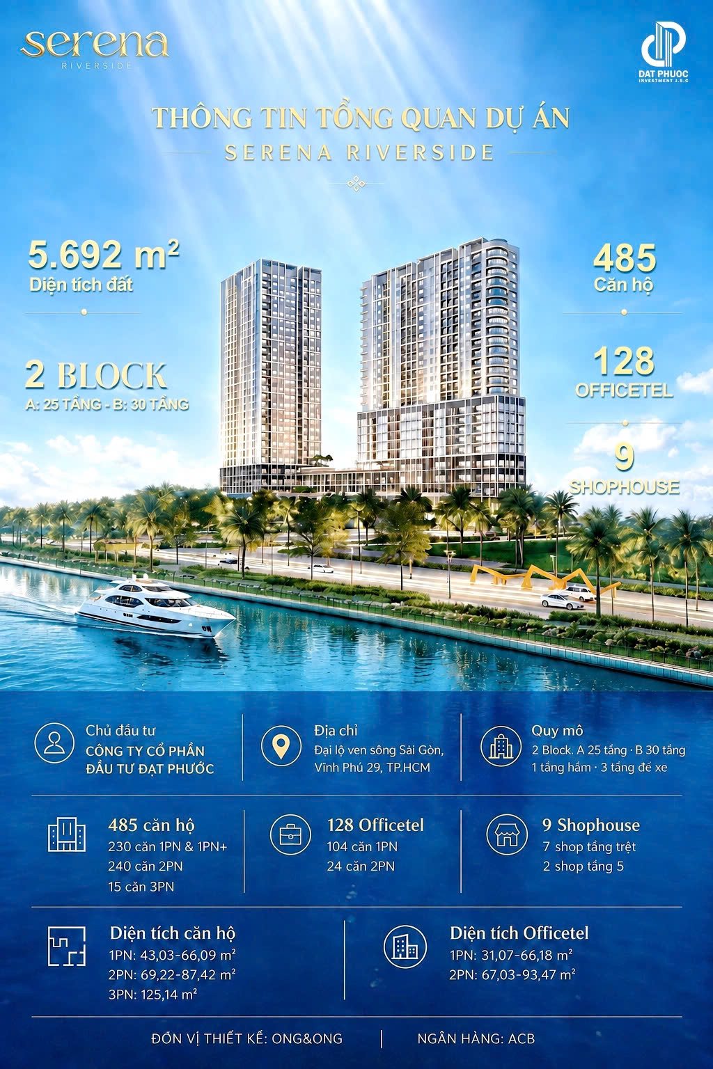 Tổng quan dự án Serena Riverside